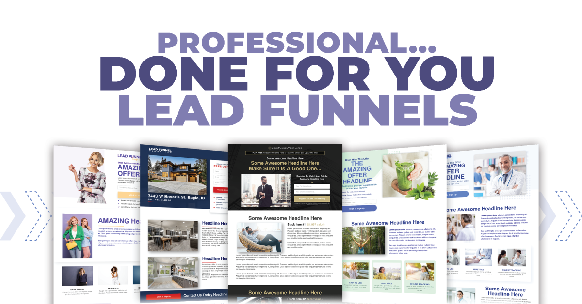 FREE Lead Funnels 20 Template Bundle